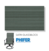 Satin Glass Block Patio Chair Replacement Slings