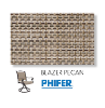Blazer Pecan Two Piece Patio Chair Sling Replacement Fabric