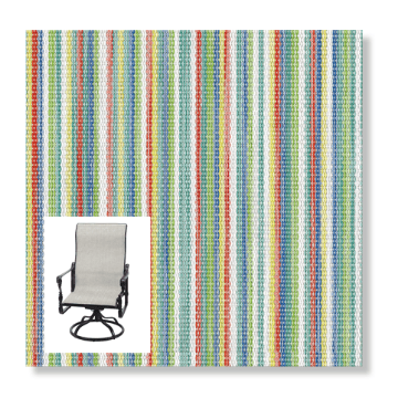 Coco Confetti Replacement Sling Fabric for patio sling chairs