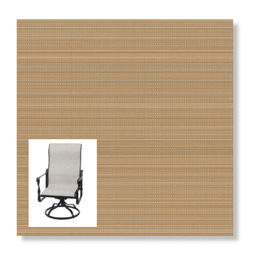 Dupione Apricot Replacement Sling Fabric for patio sling chairs