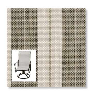 Spectrum Stripe Dune Replacement Sling Fabric for patio sling chairs