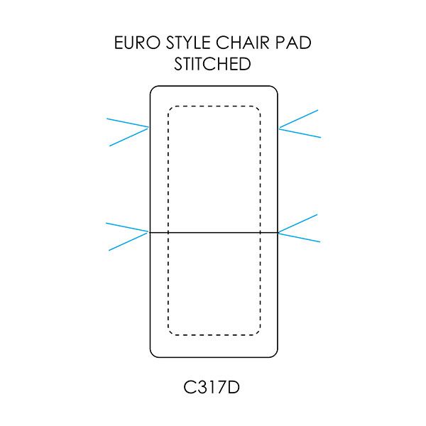 Picture of Wrought Iron Euro Style Chair Pad 