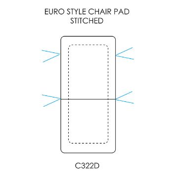 Picture of Wrought Iron Euro Style Chair Pad