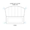 Picture of Wrought Iron Barrel Back Glider Cushion