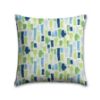 Artistic Courtyard Outdoor Pillow