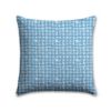 Farley Courtyard Blue Outdoor Pillow
