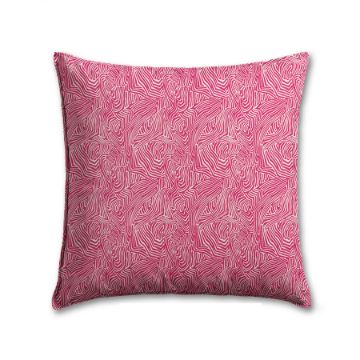 Icke Jazz Pink Outdoor Pillow