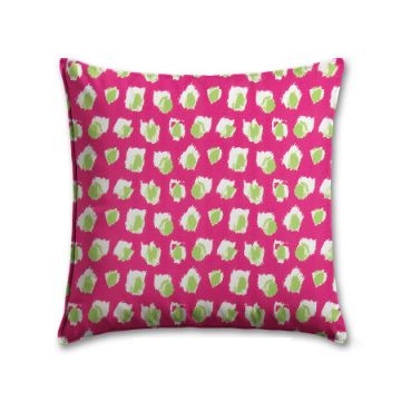 Plato Jazz Pink Outdoor Pillow