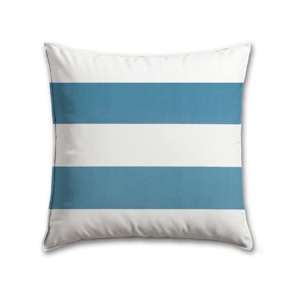Cabana Island Blue Outdoor Pillow