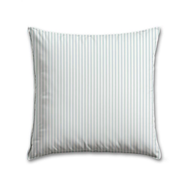 Clarke Belmont Blue Premier Prints Outdoor Pillow