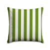 Stripe Green Premier Prints Outdoor Pillow