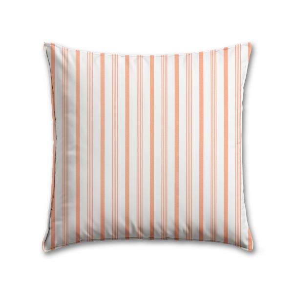 Rowan Coral Premier Prints Outdoor Pillow.