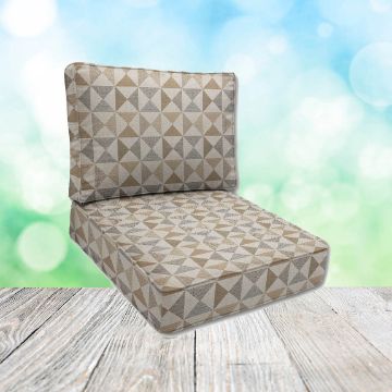 Sunbrella Array Dune Patio Chair Replacement Cushions
