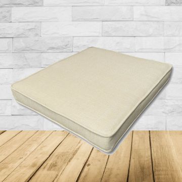 Canvas Vellum Sunbrella Fabric Patio Dining Chair Seat Cushion