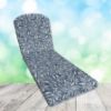 Sunbrella Exquisite Indigo Chaise Lounge Replacement Cushion Rounded Back
