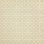 Sunbrella Fretwork Flax Chaise Lounge Replacement Cushion Rounded Back