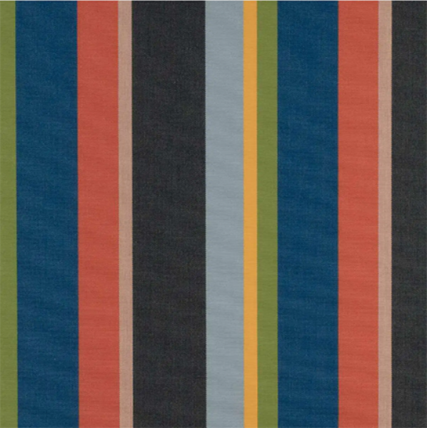 Sunbrella Beaming Fiesta outdoor fabric sample for patio furniture cushions and outdoor pillows