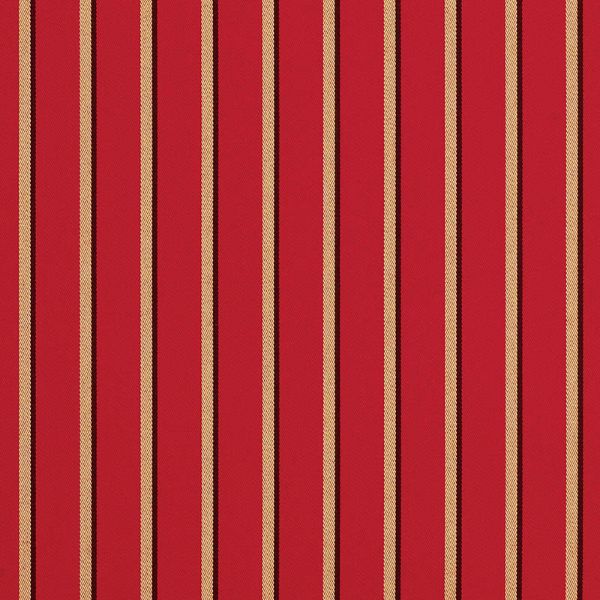Sunbrella Harwood Crimson outdoor fabric for patio furniture cushions and outdoor pillows