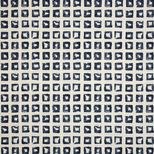 Sunbrella Kindle Indigo outdoor fabric for patio furniture cushions and outdoor pillows