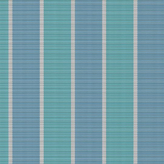 Phifertex Fiji Stripe Aqua sling chair replacement fabric 