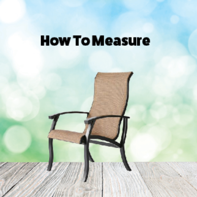 Picture for category How To Measure for New Patio Chair Slings