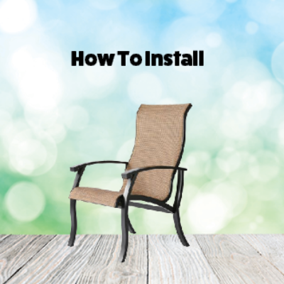 Picture for category How To Install New Replacement Slings on A Patio Sling Chair