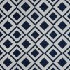 Sunbrella Savvy Indigo Chaise Lounge Replacement Cushion Rounded Back