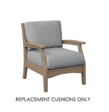 Berlin Gardens Classic Terrace Arm Chair Replacement Cushions – Custom Sunbrella