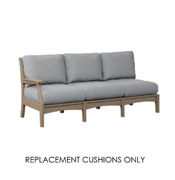Berlin Gardens Classic Terrace Right Arm Sofa Replacement Cushions – Sunbrella Custom