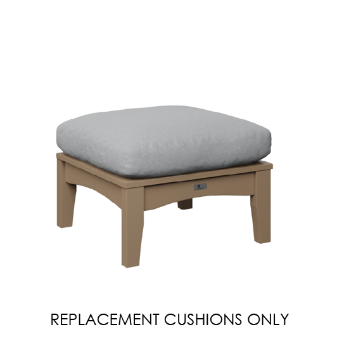 Berlin Gardens Classic Terrace Ottoman Cushion – Custom Sunbrella Outdoor