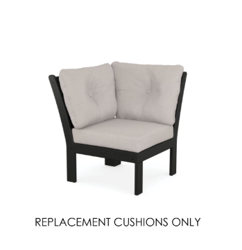 Custom Sunbrella replacement cushion for Polywood Vineyard Collection chair – over 300 fabric options, made to order for a perfect fit