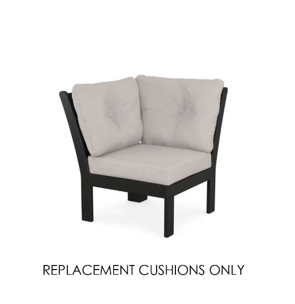 Custom Sunbrella replacement cushion for Polywood Vineyard Collection chair – over 300 fabric options, made to order for a perfect fit