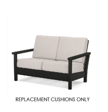 Custom Replacement Cushions for Polywood Harbour Love Seat | 300+ Sunbrella Fabrics