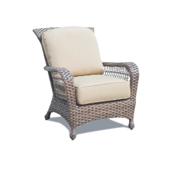 Erwin & Sons Bel Air Collection Lounge Chair Replacement Cushions | All-Weather Wicker