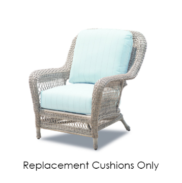 Erwin & Sons Regal Collection Lounge Chair Replacement Cushions | All-Weather Wicker