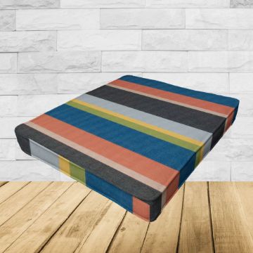 Sunbrella Astoria Lagoon Outdoor Patio Dining Seat Cushions – Durable & Stylish Patio Comfort