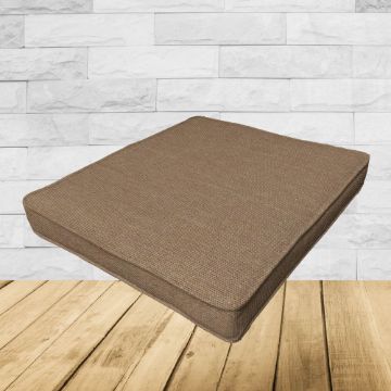 Sunbrella Play Mocha Outdoor Patio Dining Chair Seat Cushions – Durable & Stylish Patio Comfort