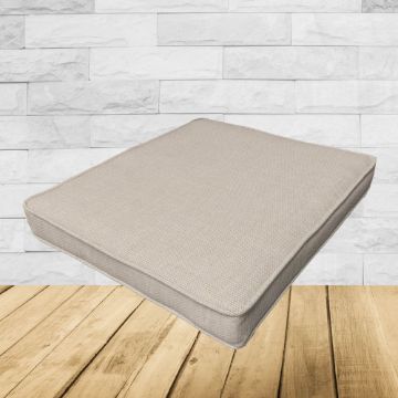 Sunbrella Play Oat Outdoor Patio Dining Chair Seat Cushions – Durable & Stylish Patio Comfort