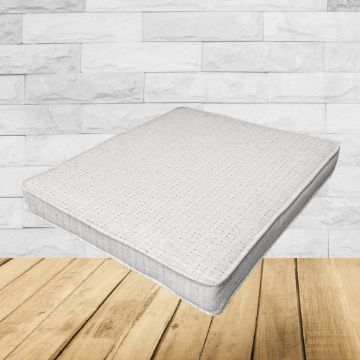 Sunbrella Dumont Snow Outdoor Patio Dining Chair Seat Cushions – Durable & Stylish Patio Comfort