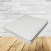 Sunbrella Linville Snow Outdoor Patio Dining Chair Seat Cushions – Durable & Stylish Patio Comfort