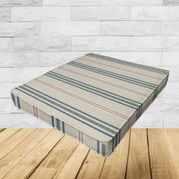 Sunbrella Saltillo Sagebrush Outdoor Patio Dining Chair Seat Cushions – Durable & Stylish Patio Comfort