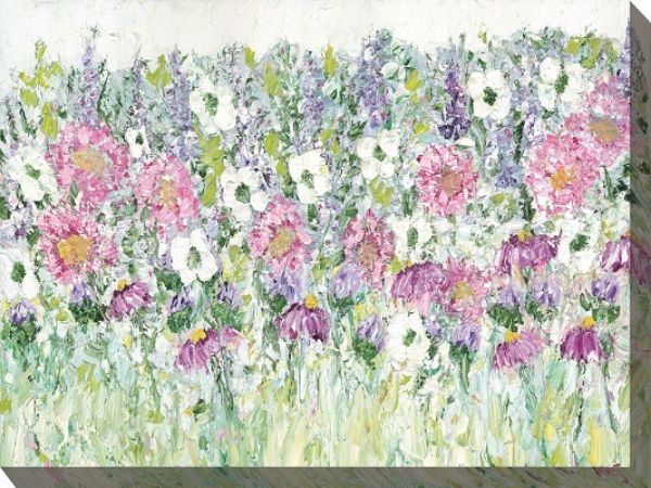 Jubilant  - 40" x 30" Outdoor Canvas Wall Art | Weatherproof & UV-Resistant