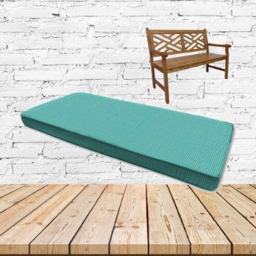 Sunbrella Bliss Breeze Outdoor Bench cushion Or Swing Cushion