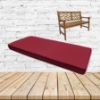 Canvas Burgundy Outdoor Bench cushion Or Swing Cushion
