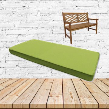 Sunbrella Canvas Macaw Custom Outdoor Bench Cushions