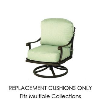Hanamint Replacement Cushions for Swivel Club Chair | Custom Outdoor Cushions