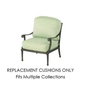 Hanamint Deep Seating Club Chair Replacement Cushions | Custom Outdoor Comfort
