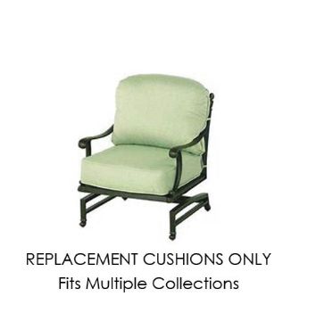 Hanamint Replacement Cushions for Spring Club Chair | Custom Outdoor Cushions