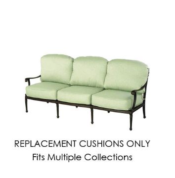 Hanamint Replacement Cushions for Outdoor Sofa | Custom Outdoor Cushions