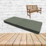 Sunbrella Cast Sage Outdoor Bench Cushion